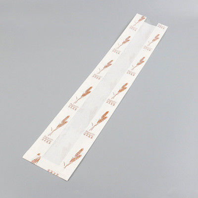FSC SGS BRC Flexo Printing French Bread Paper Bags Baguette Self Adhesive Seal
